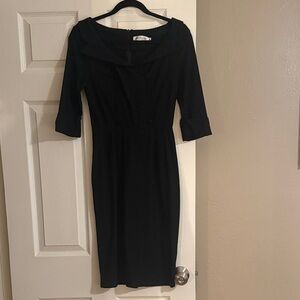 Classic Black Vintage Style Dress